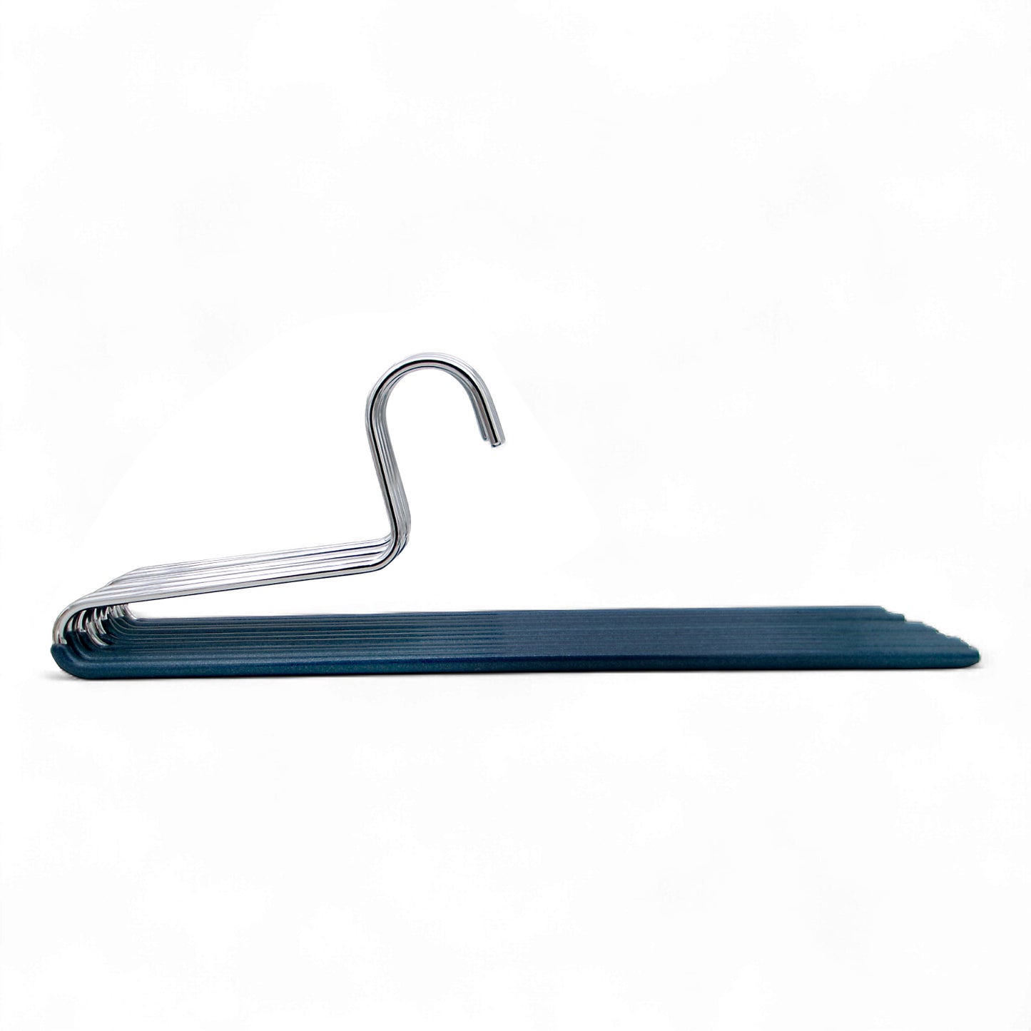 MAWA | Made in Germany | Metal Hanger Set | Trouser Hanger | KHC 35 | Anti-Slip Bar | Space Saver | 10 Pieces