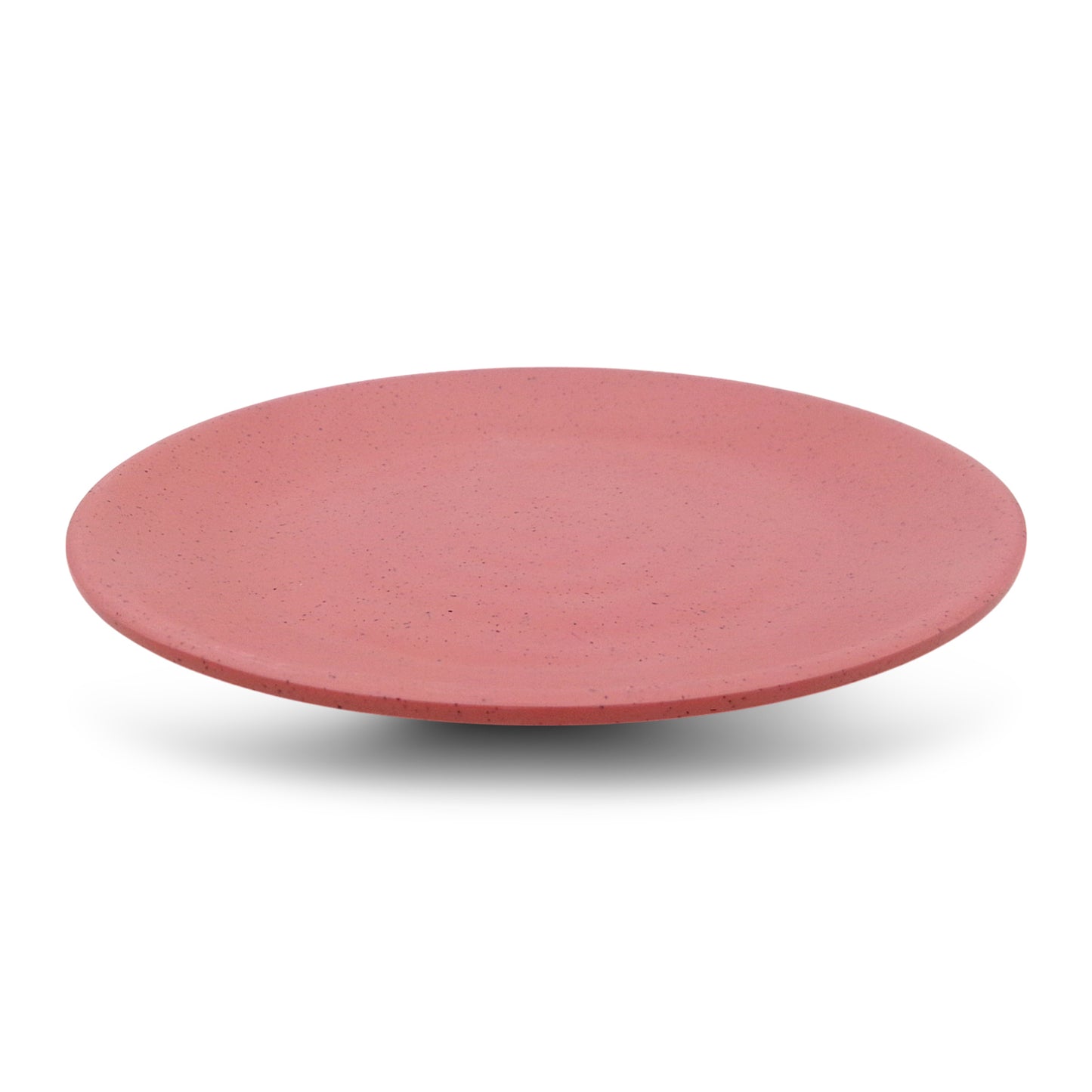 SUPERWARE | Pure Melamine | Round Dinner Plate Set - Pink Sand (11.0") | 6 Nos.| Stain Free, Glazed Finish