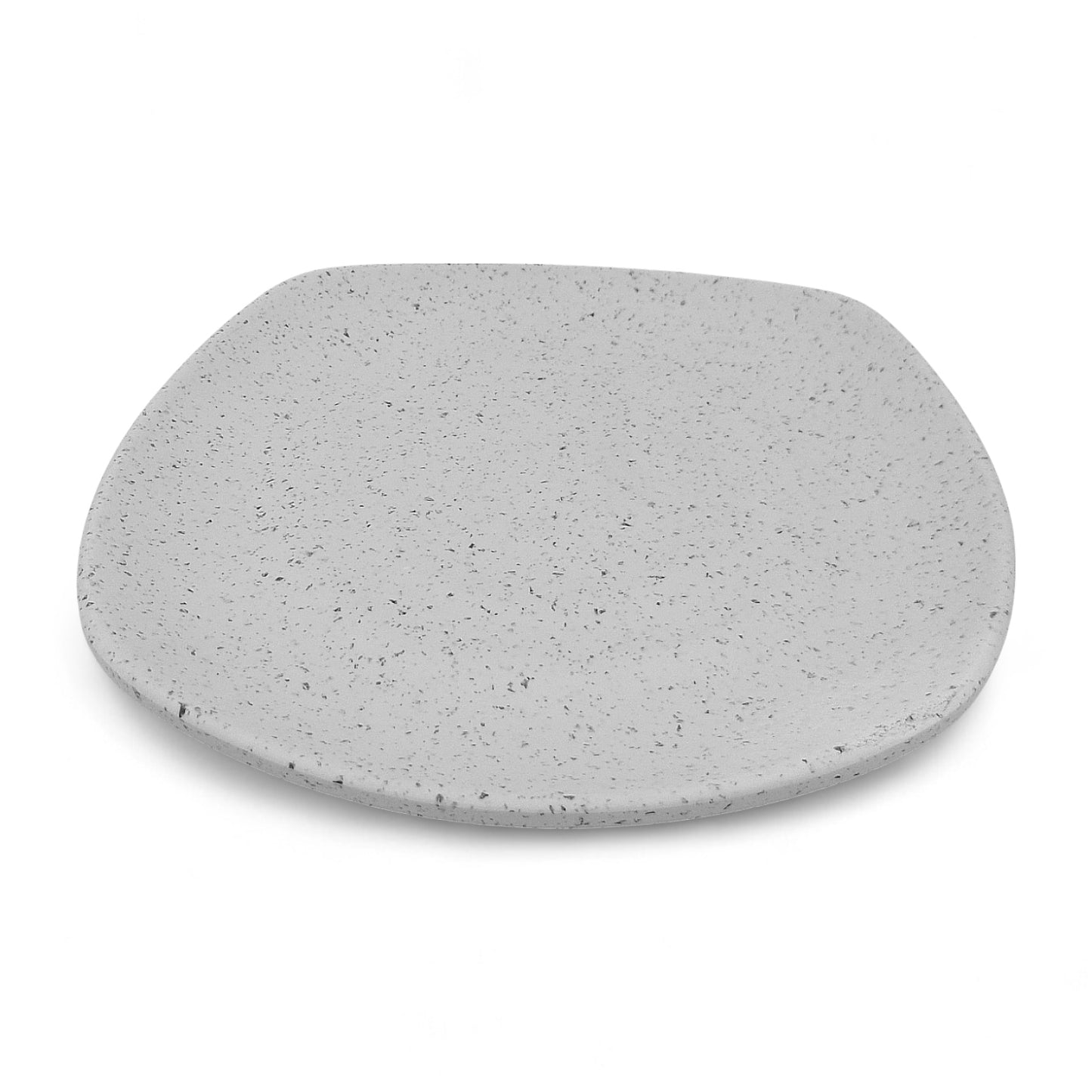 SUPERWARE | Pure Melamine | Square Small Plate Set - White Sand (7.5") | 6 Nos. | Stain Free, Glazed Finish