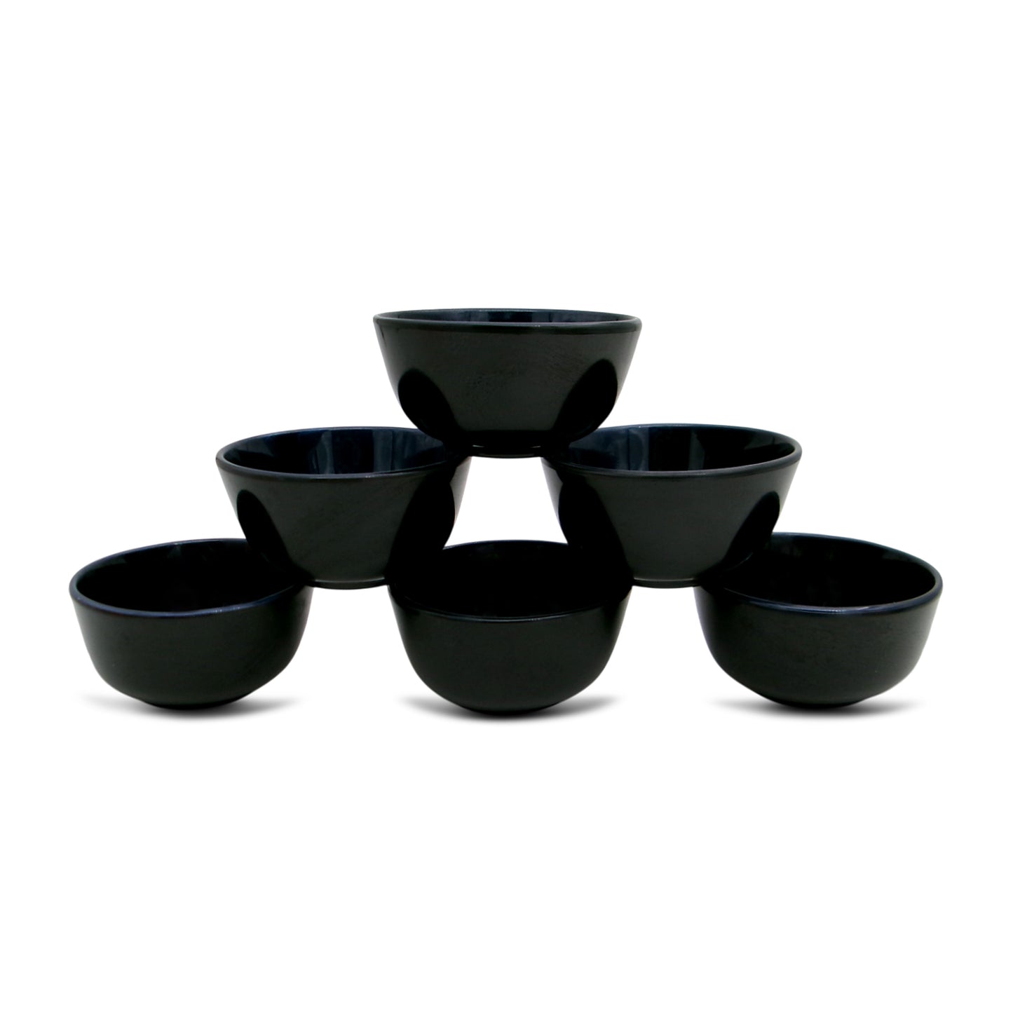 SUPERWARE | Pure Melamine | Katori Set - Sapphire (3.5") | 6 Nos. | Stain Free, Glazed Finish