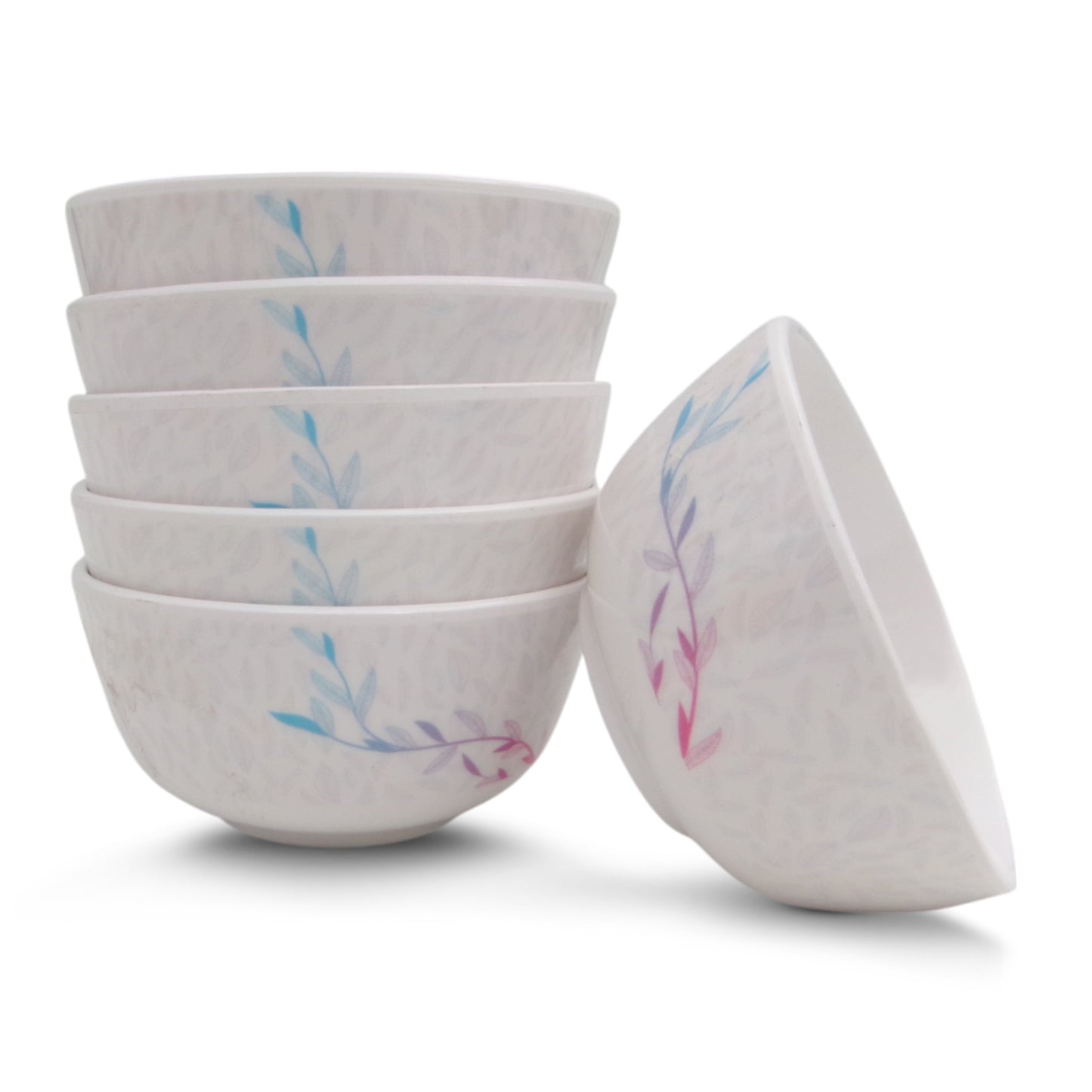 SUPERWARE | Pure Melamine | Katori Set - Ivy Leaf (3.5") | 6 Nos. | Stain Free, Glazed Finish