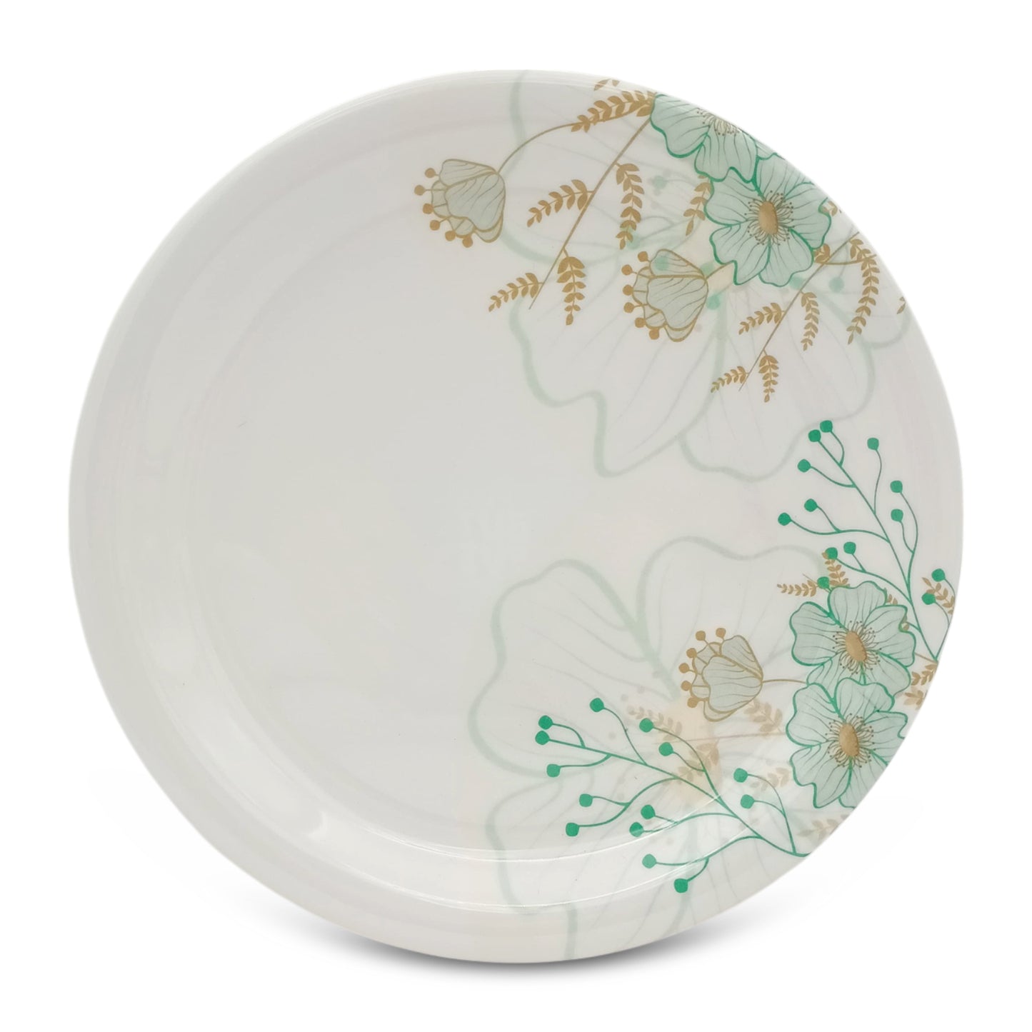 SUPERWARE | Pure Melamine | Dinner Set - HAVEN | Set Of 24 Pcs. | Stain Free, Glazed Finish