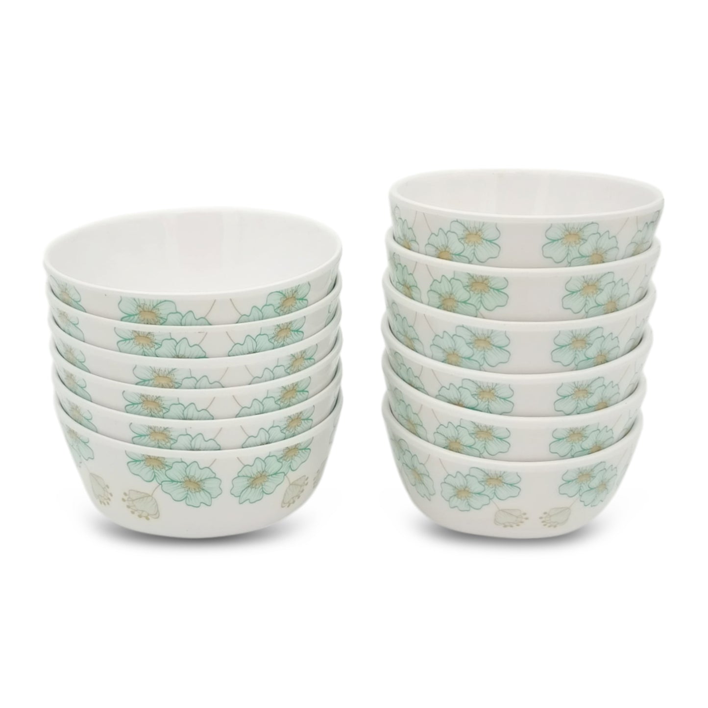 SUPERWARE | Pure Melamine | Dinner Set - HAVEN | Set Of 24 Pcs. | Stain Free, Glazed Finish