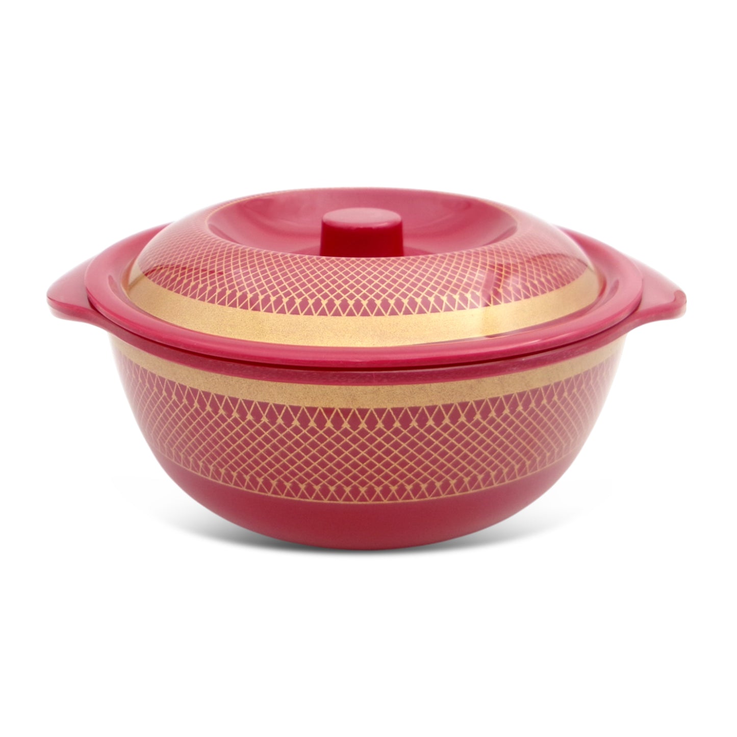 SUPERWARE | Pure Melamine | Dinner Set - Golden Glory Maroon | Set Of 31 Pcs. | Stain Free, Glazed Finish