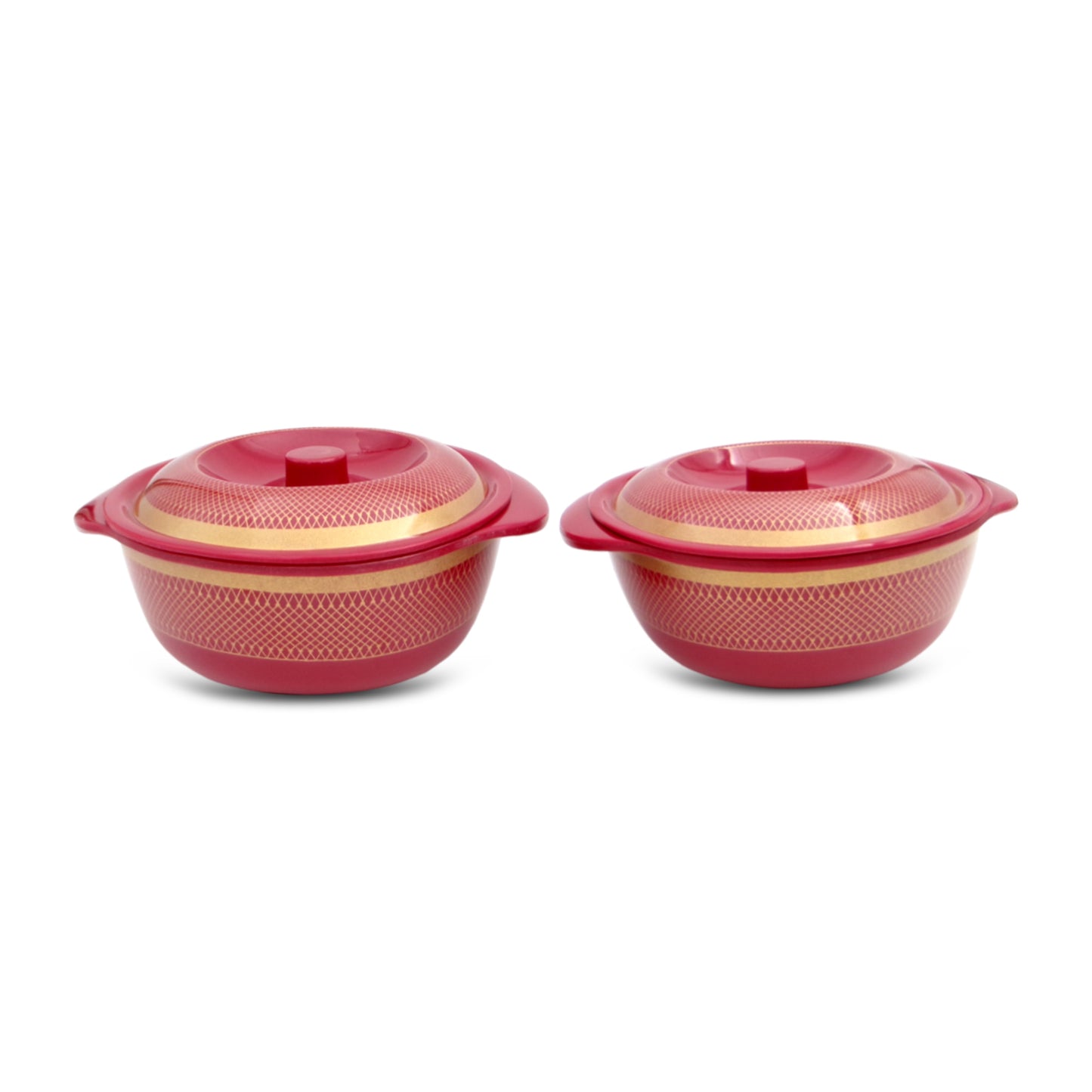 SUPERWARE, Pure Melamine | Dinner Set - Golden Glory Maroon | Set Of 37 Pcs. | Stain Free, Glazed Finish