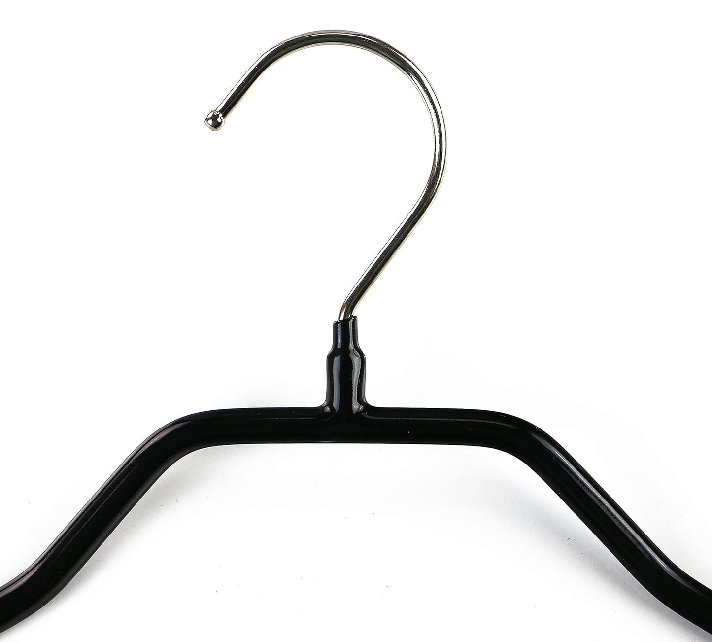 MAWA | Made in Germany | Metal Hanger Set | Jacket Hanger | Bodyform 42/L | Non-Slip Coating | 360° Rotatable Swivel Hook | Widened Shoulder Support | 5 Pieces