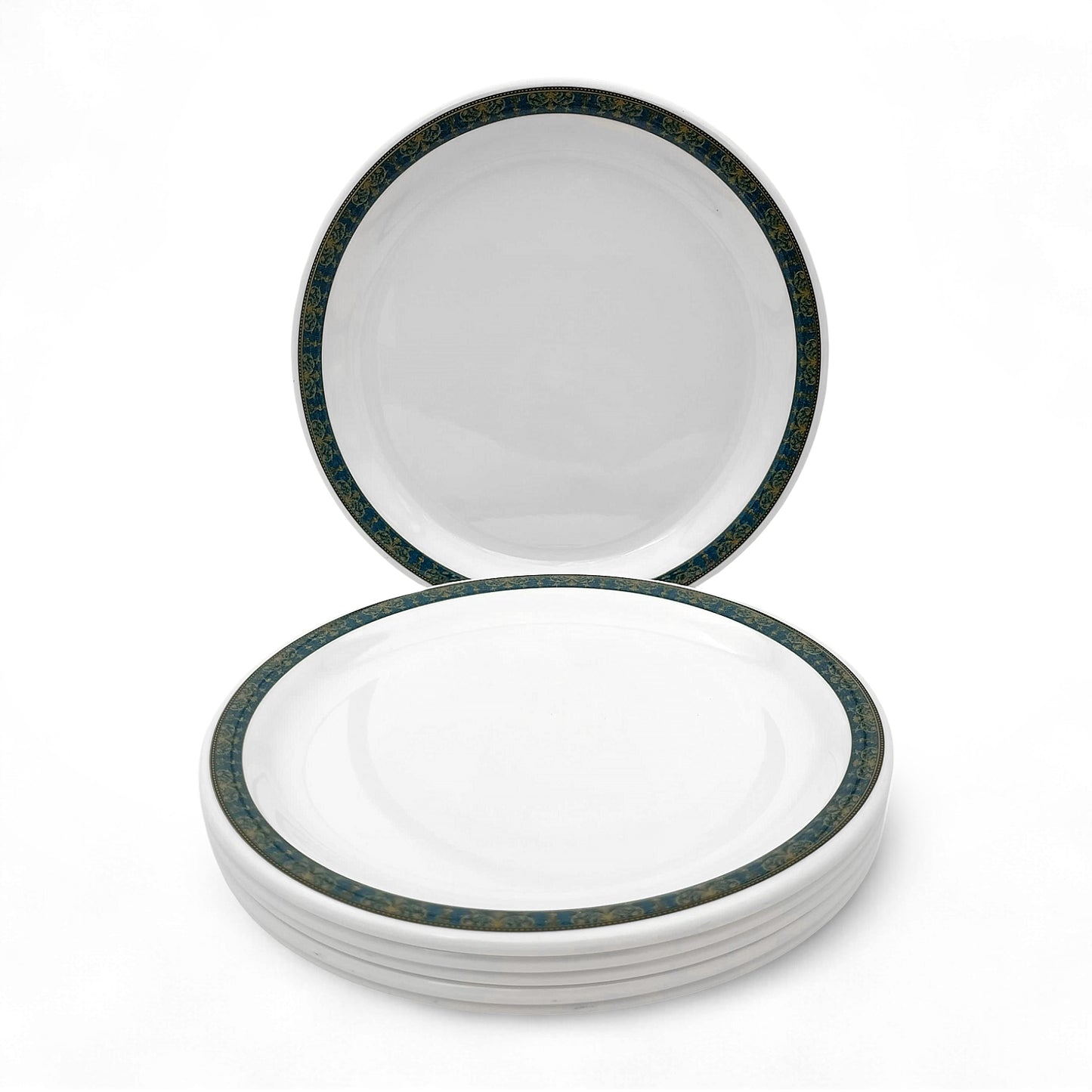 SUPERWARE | Pure Melamine | Small Plate Set - Atlantic (7.5") | 6 Nos. | Stain Free, Glazed Finish