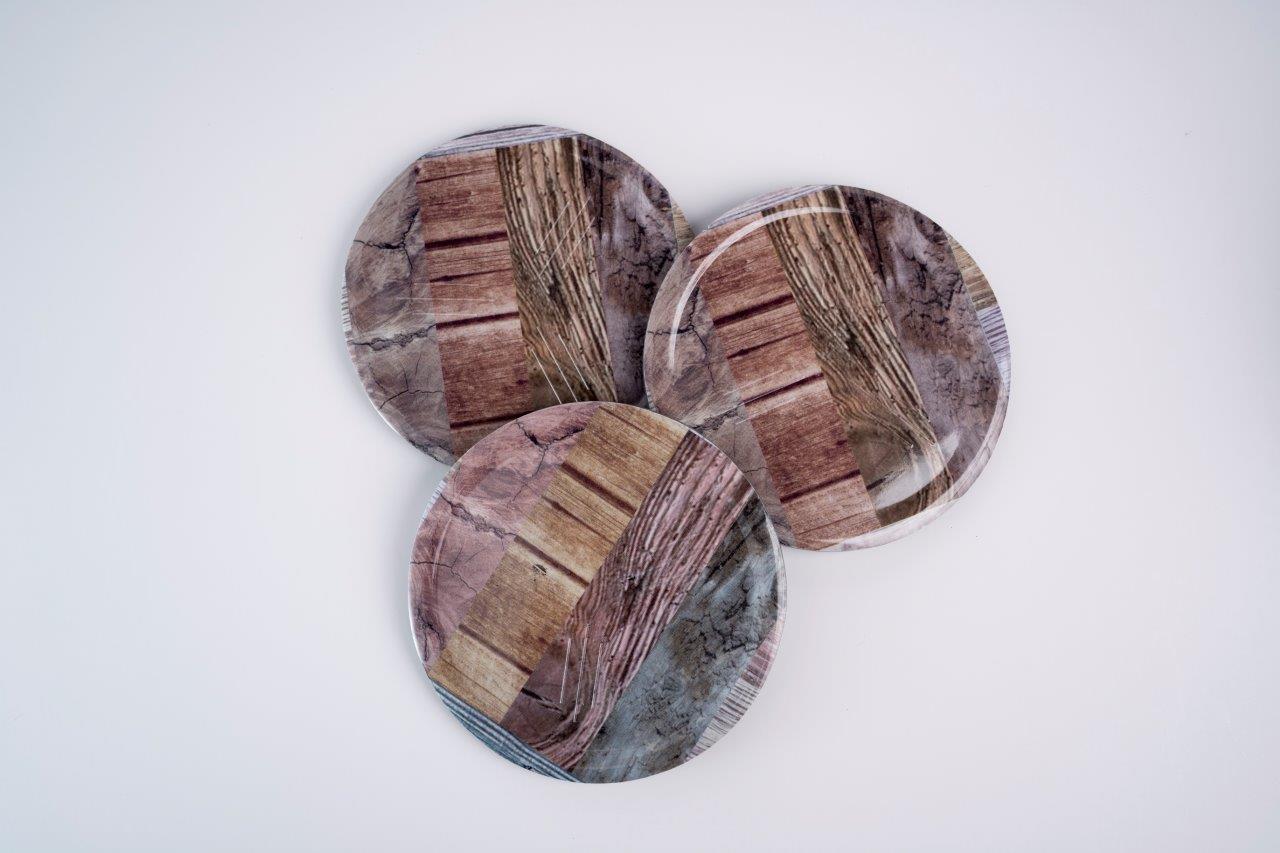 SUPERWARE | Pure Melamine | Coasters - Mosaic | Set Of 8 Pcs | Stain Free, Glazed Finish
