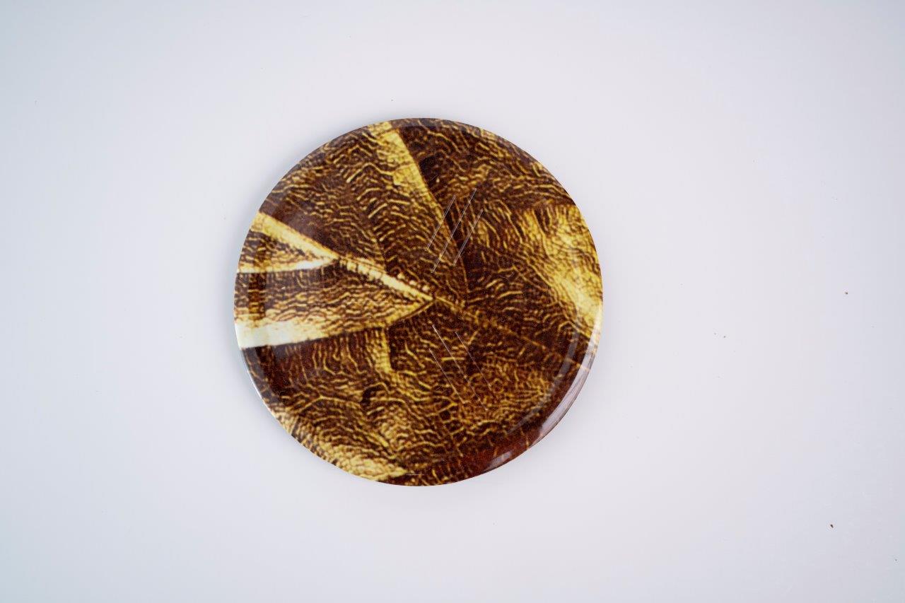 SUPERWARE | Pure Melamine | Coasters - Autumn Gold | Set Of 8 Pcs | Stain Free, Glazed Finish