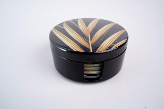SUPERWARE | Pure Melamine | Coasters - Fern | Set Of 8 Pcs | Stain Free, Glazed Finish