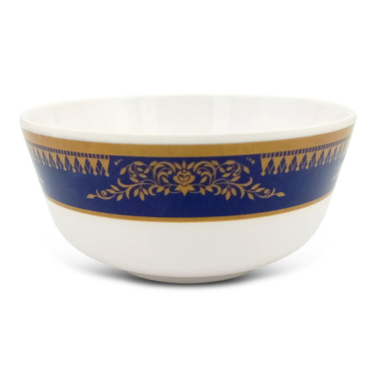 SUPERWARE | Pure Melamine | Bowl Set - Blue Crown 4" | 6 Nos. | Stain Free, Glazed Finish