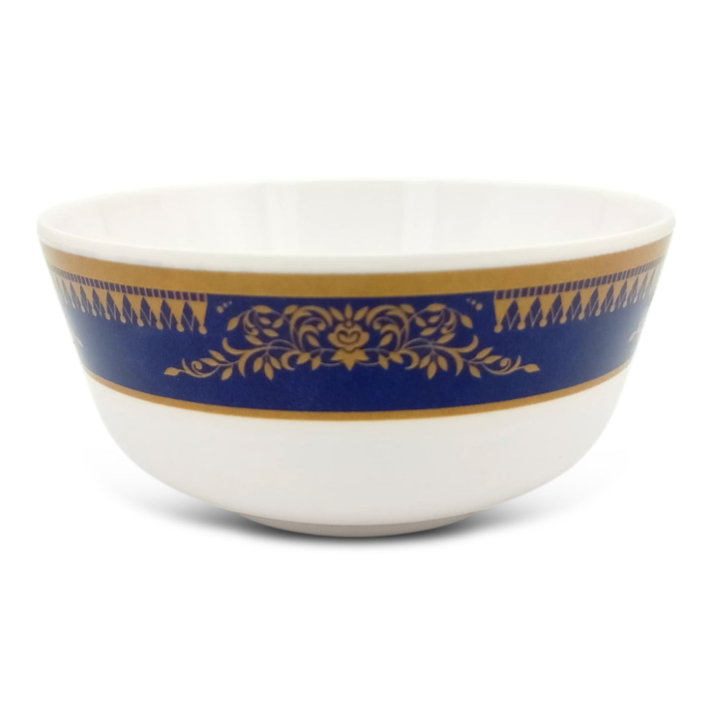 SUPERWARE | Pure Melamine | Katori Set - Blue Crown (3.5") | 6 Nos. | Stain Free, Glazed Finish