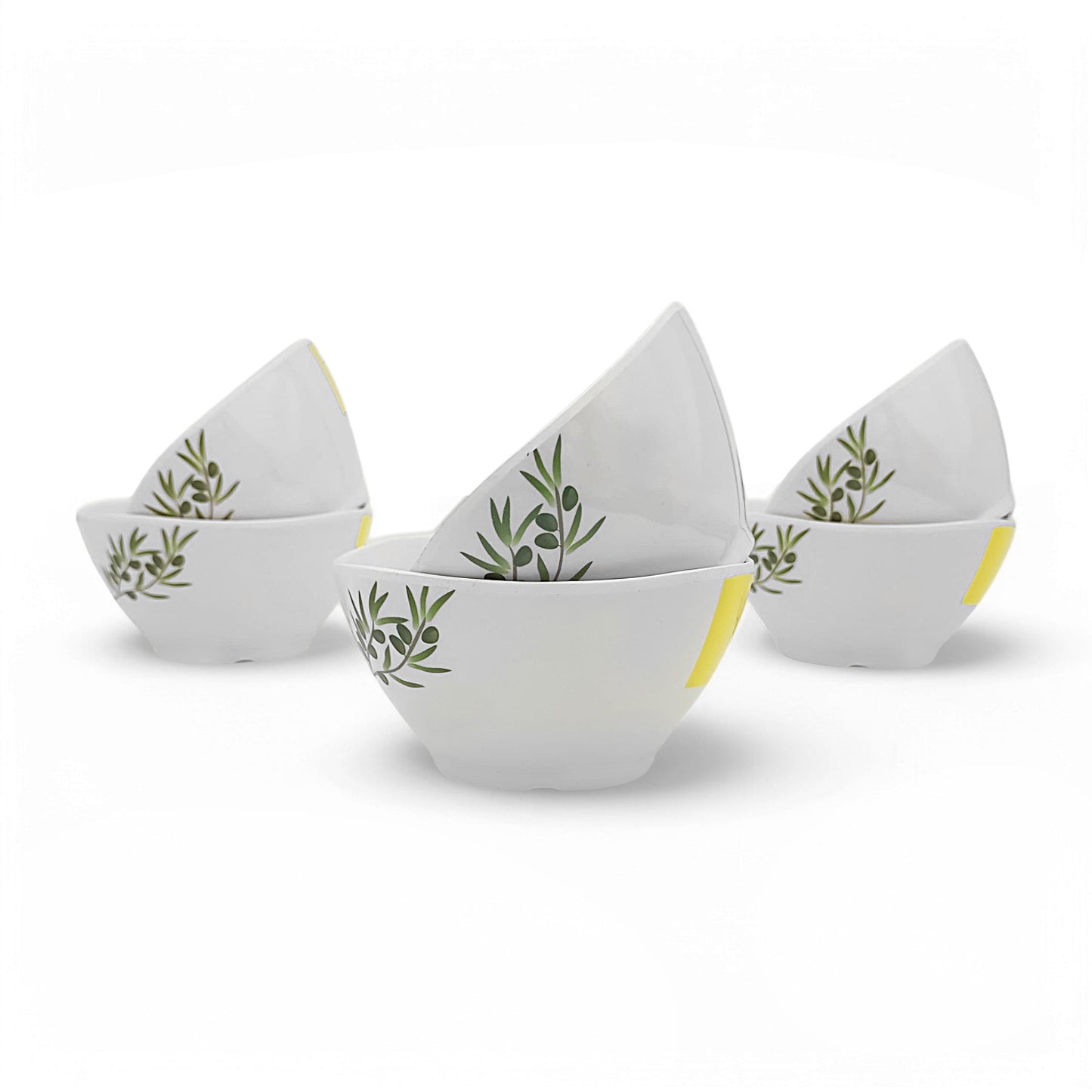 SUPERWARE | Pure Melamine | Bowl Set - Olivia 4" | 6 Nos. | Stain Free, Glazed Finish