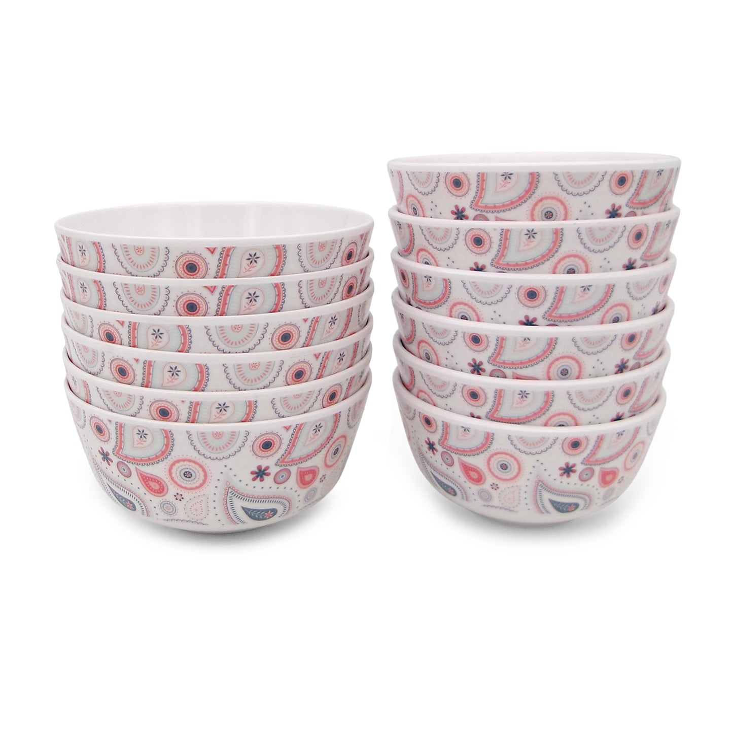 SUPERWARE, Pure Melamine | Dinner Set - Candella | Set Of 24 Pcs. | Stain Free, Glazed Finish