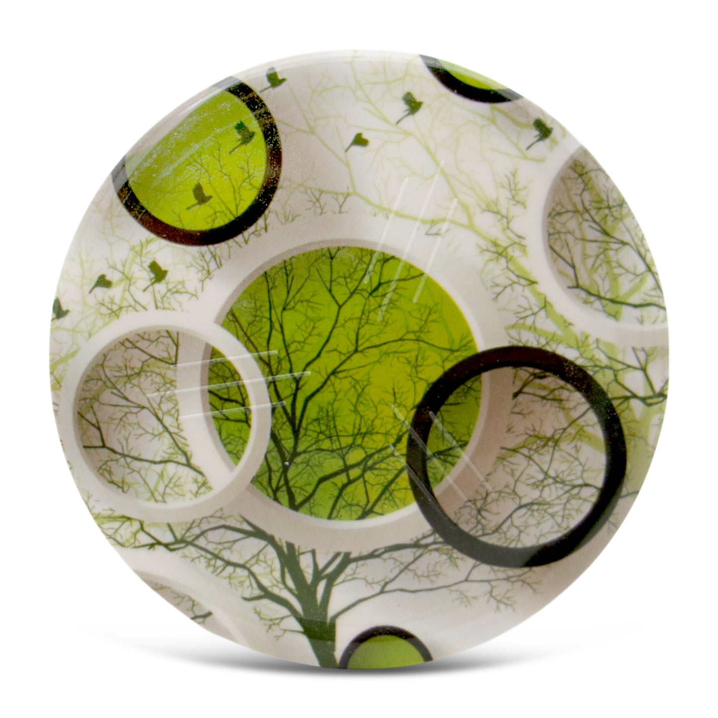 SUPERWARE | Pure Melamine | Coasters- B&T | Set Of 8 Pcs | Stain Free, Glazed Finish