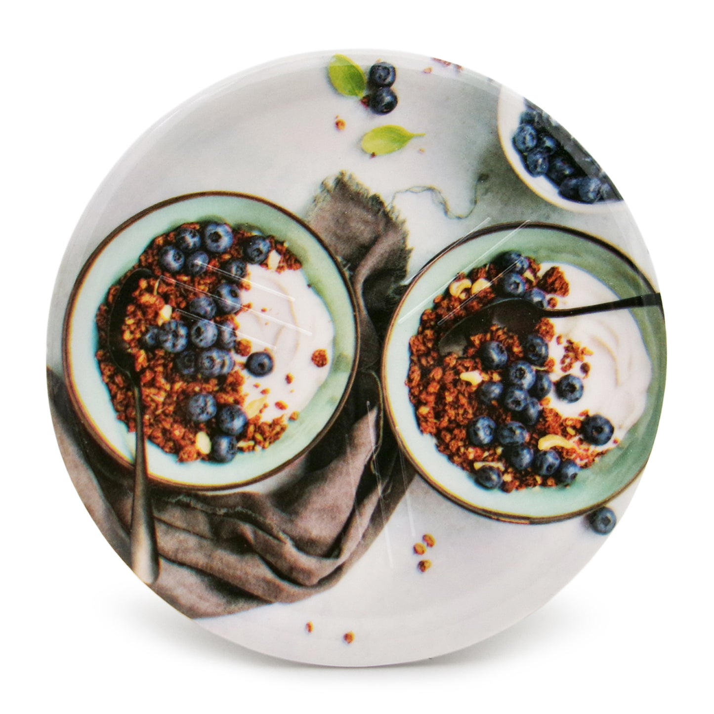 SUPERWARE | Pure Melamine | Coasters - Pudding | Set Of 8 Pcs | Stain Free, Glazed Finish