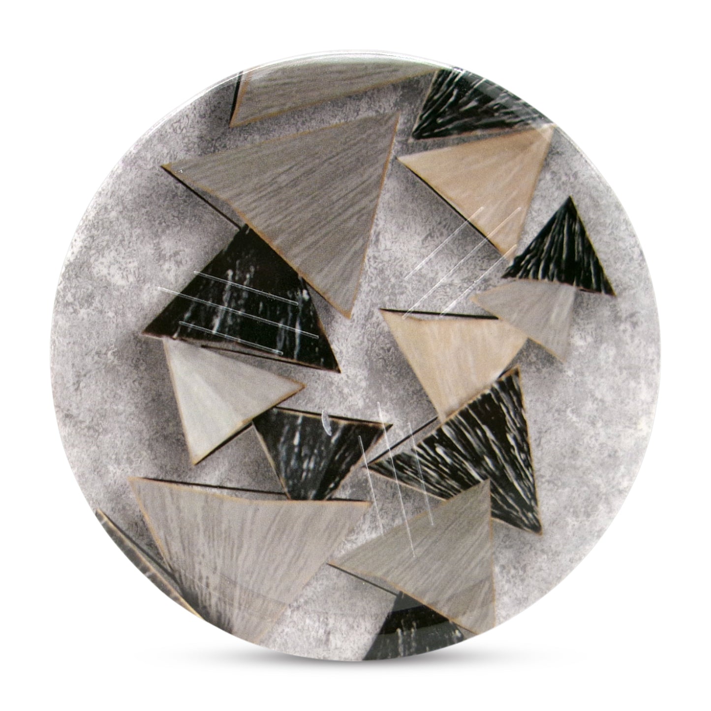 SUPERWARE | Pure Melamine | Coasters - Puzzles on White | Set Of 8 Pcs | Stain Free, Glazed Finish