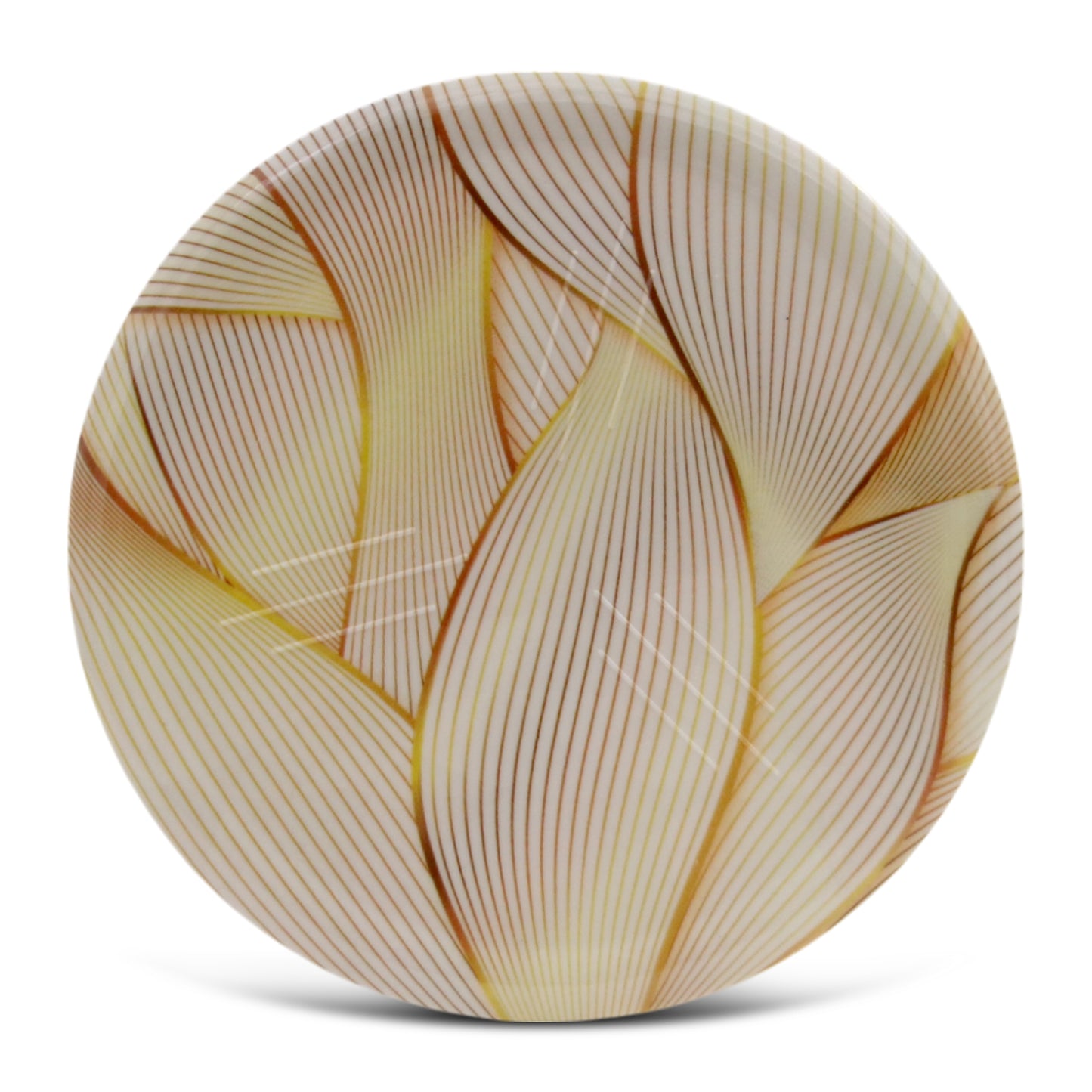 SUPERWARE | Pure Melamine | Coasters - Steamless on White | Set Of 8 Pcs | Stain Free, Glazed Finish
