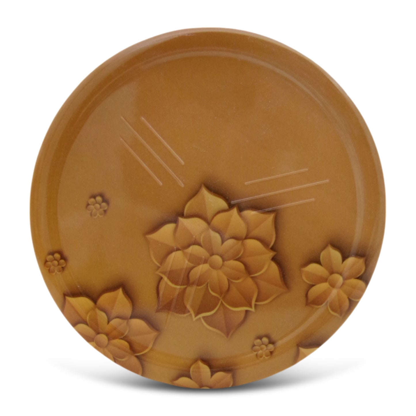 SUPERWARE | Pure Melamine | Coasters- Sunflower | Set Of 8 Pcs | Stain Free, Glazed Finish