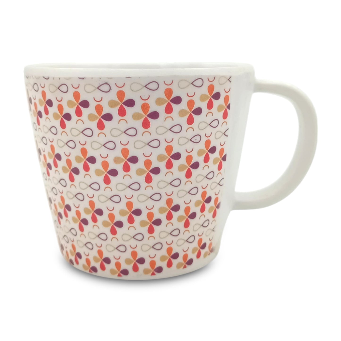 SUPERWARE| Pure Melamine | Tea Cup - Hala | 6 Nos. | Stain Free, Glazed Finish