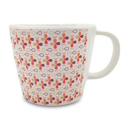 SUPERWARE| Pure Melamine | Tea Cup - Hala | 6 Nos. | Stain Free, Glazed Finish