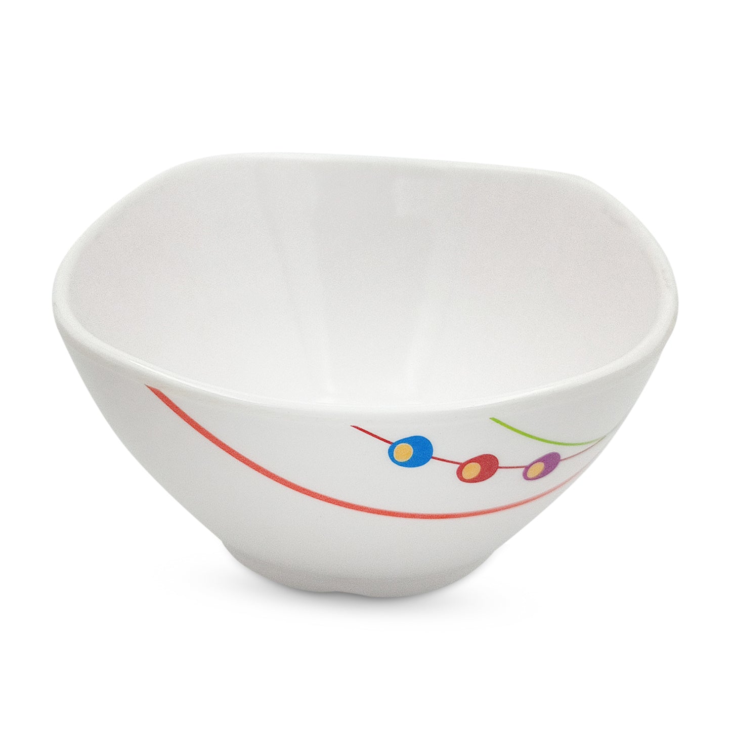 SUPERWARE | Pure Melamine | Katori Set - Dippin Dots (3.75") | 6 Nos. | Stain Free, Glazed Finish