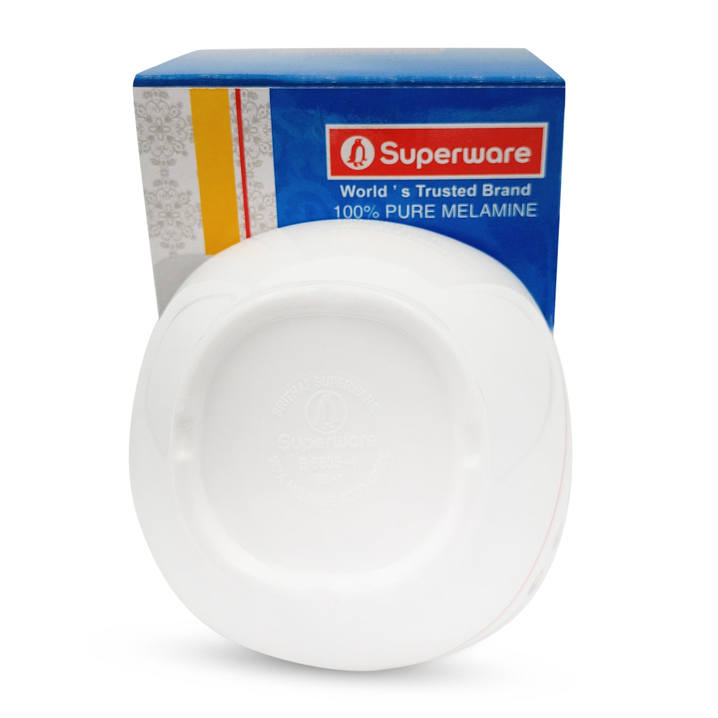 SUPERWARE | Pure Melamine | Katori Set - Dippin Dots (3.75") | 6 Nos. | Stain Free, Glazed Finish