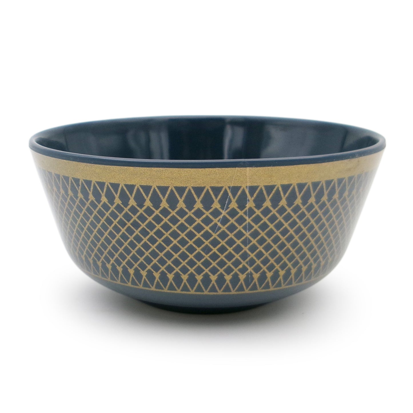 SUPERWARE | Pure Melamine | Dinner Set - Golden Glory Navy Blue | Set Of 31 Pcs. | Stain Free, Glazed Finish