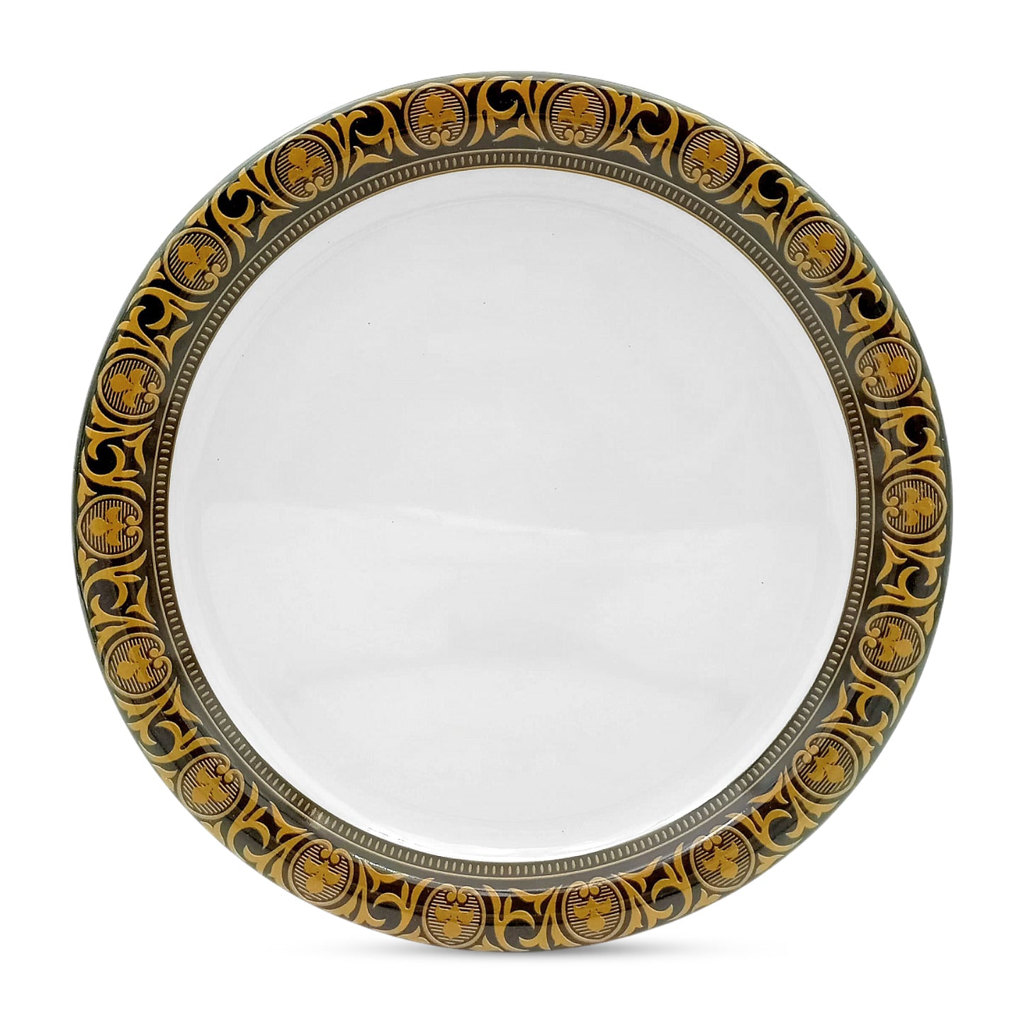 SUPERWARE | Pure Melamine | Small Plate Set - Golden Rado (7.5") | 6 Nos. | Stain Free, Glazed Finish