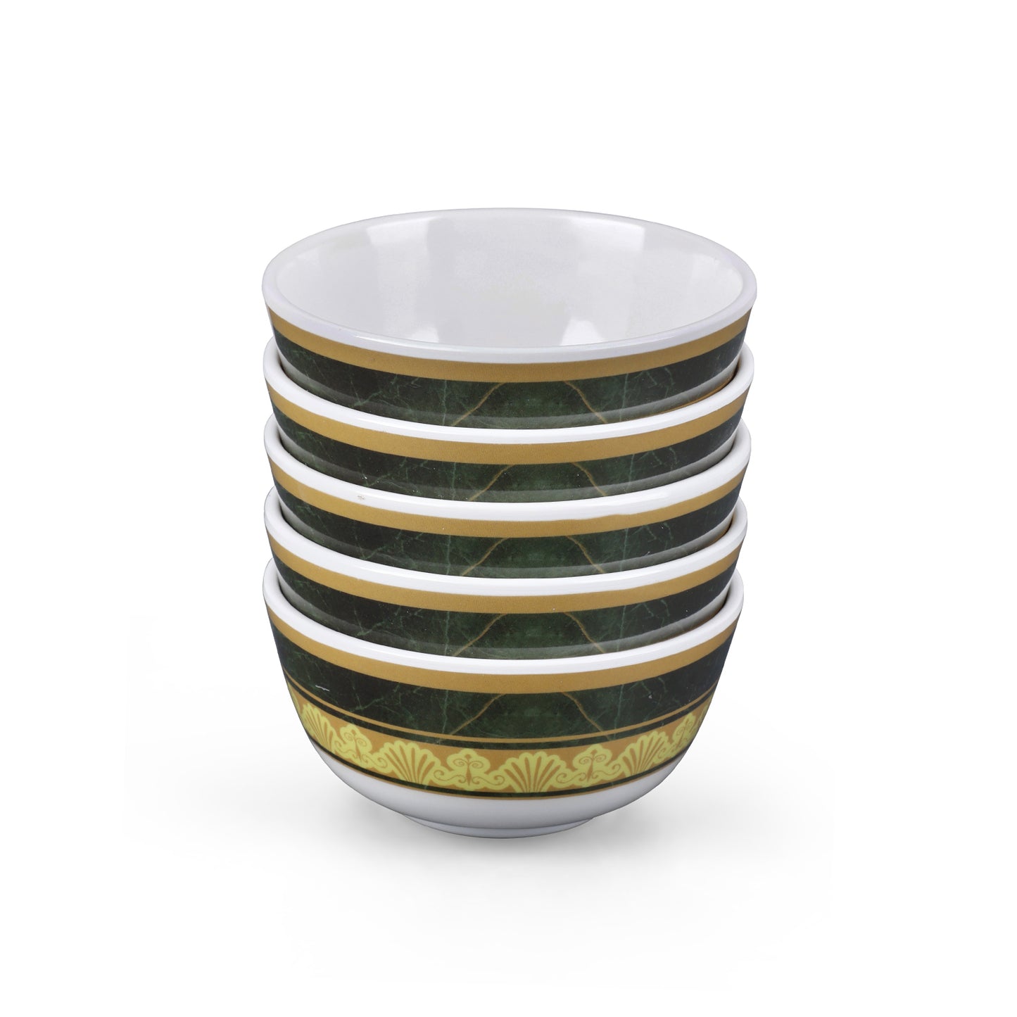SUPERWARE | Pure Melamine | Soup Bowl Set - Majestic (4.5") | 6 Nos. | Stain Free, Glazed Finish