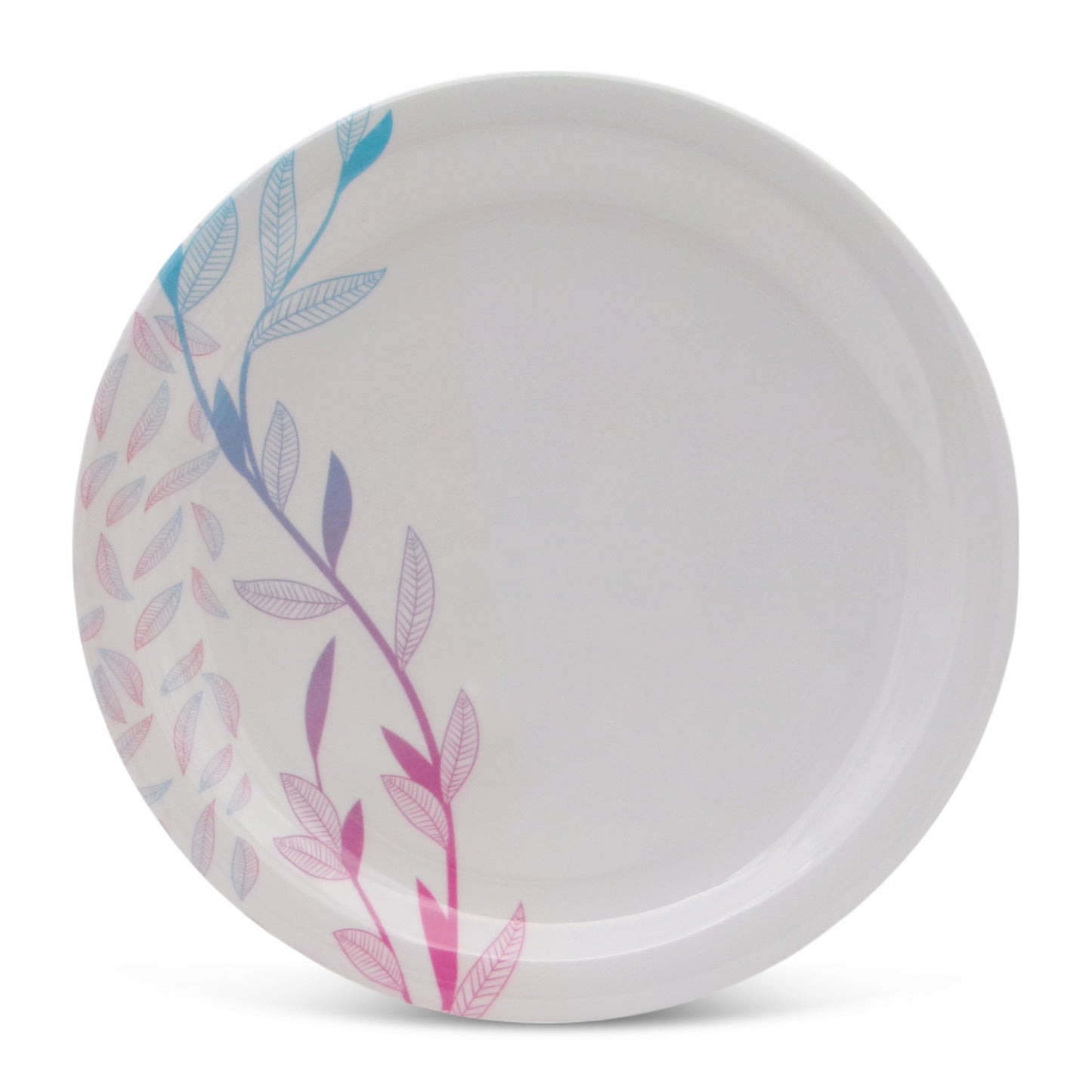 SUPERWARE | Pure Melamine | Small Plate Set - Ivy Leaf (7.5") | 6 Nos. | Stain Free, Glazed Finish