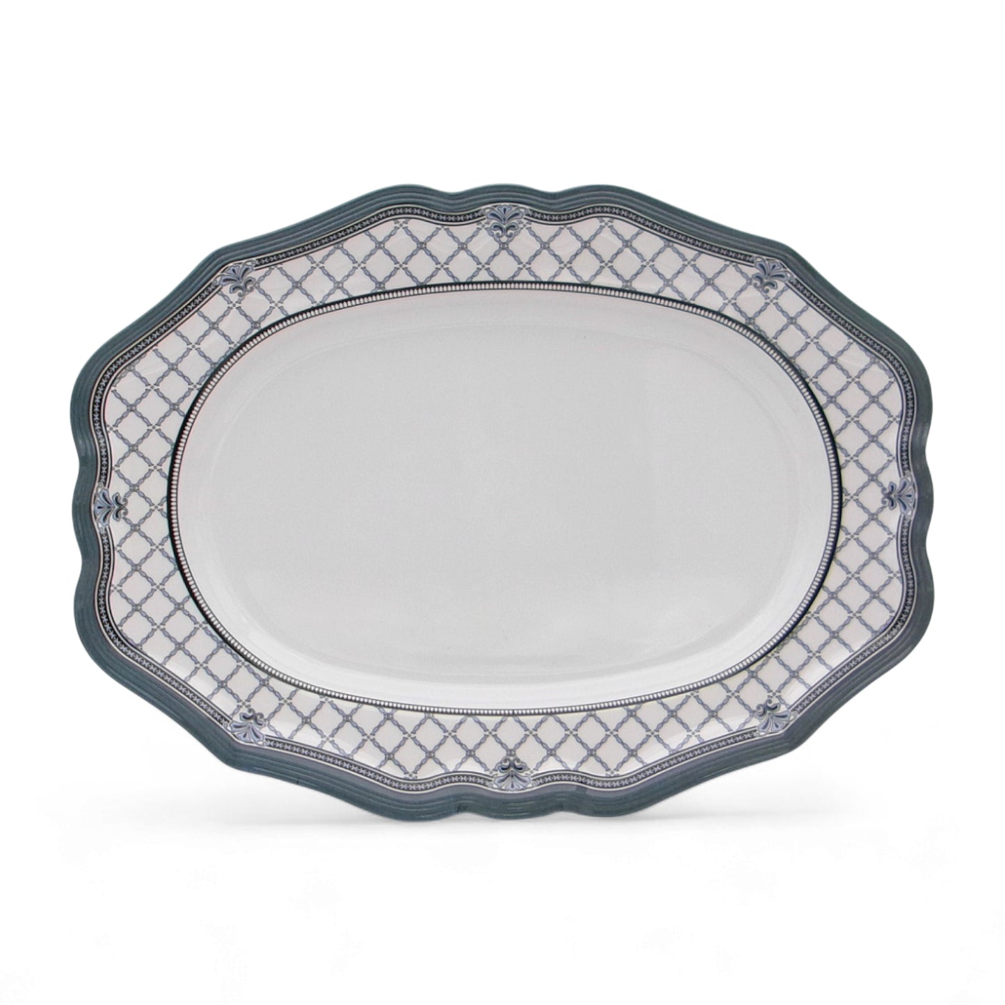 SUPERWARE | Pure Melamine | Dinner Set - Gardenia Luxe | Set Of 38 Pcs. | Stain Free, Glazed Finish