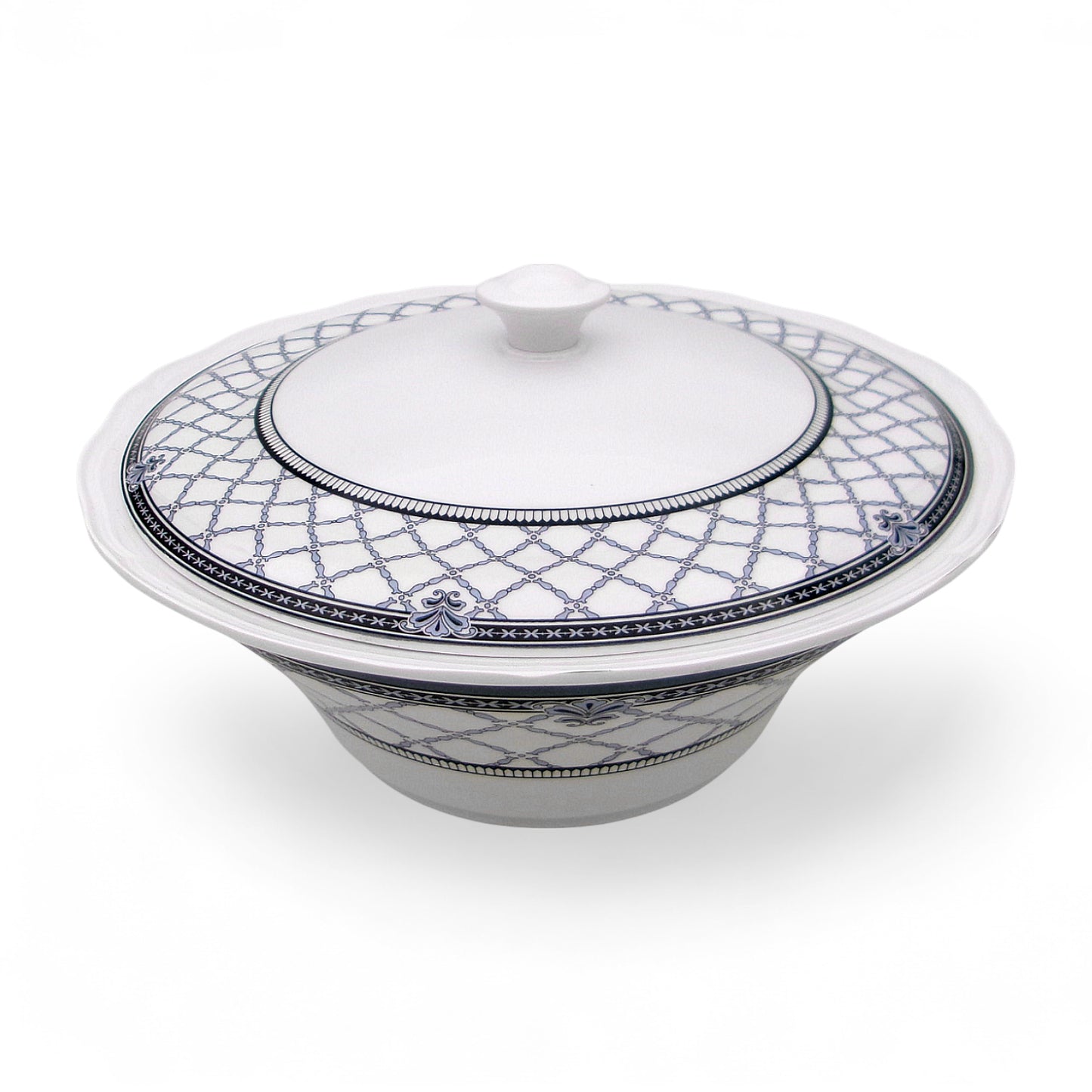 SUPERWARE | Pure Melamine | Dinner Set - Gardenia Luxe | Set Of 38 Pcs. | Stain Free, Glazed Finish