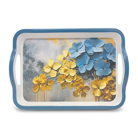 SUPERWARE | Pure Melamine | Matrix Tray Set - Harmony | Set Of 3 Pcs.| Stain Free, Glazed Finish
