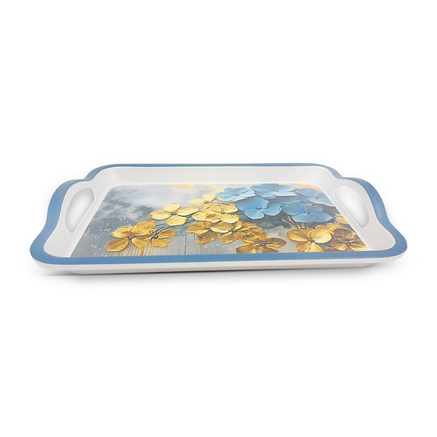 SUPERWARE | Pure Melamine | Matrix Tray Set - Harmony | Set Of 3 Pcs.| Stain Free, Glazed Finish