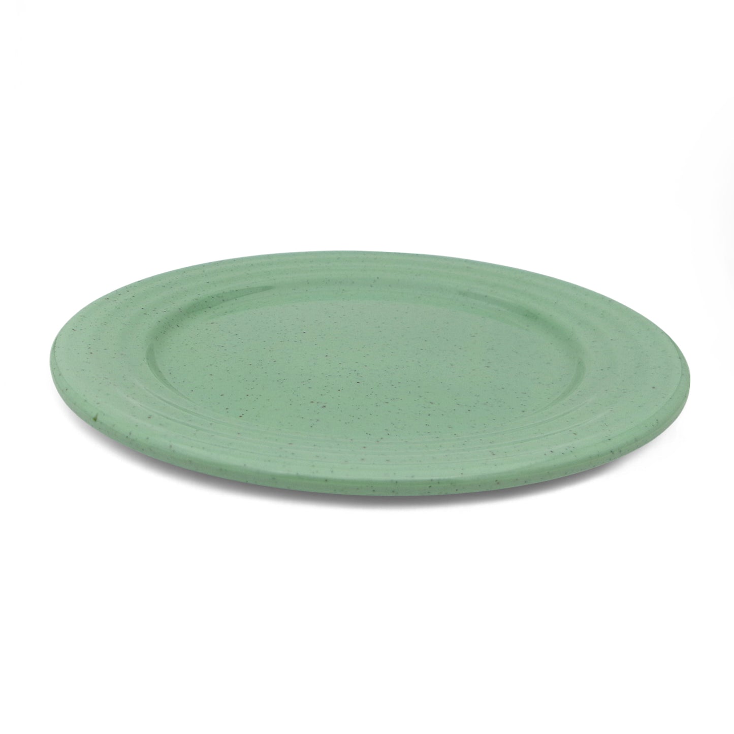 SUPERWARE | Pure Melamine | Classic Plus Dinner Plate Set - Green Sand (11.0") | 6 Nos. | Stain Free, Glazed Finish