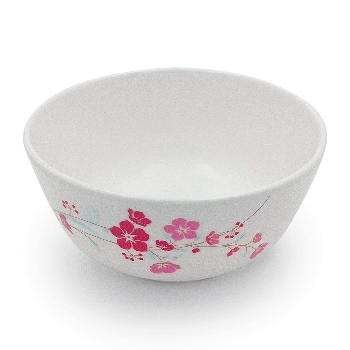 SUPERWARE | Pure Melamine | Bowl Set - Pink Aura 4" | 6 Nos. | Stain Free, Glazed Finish