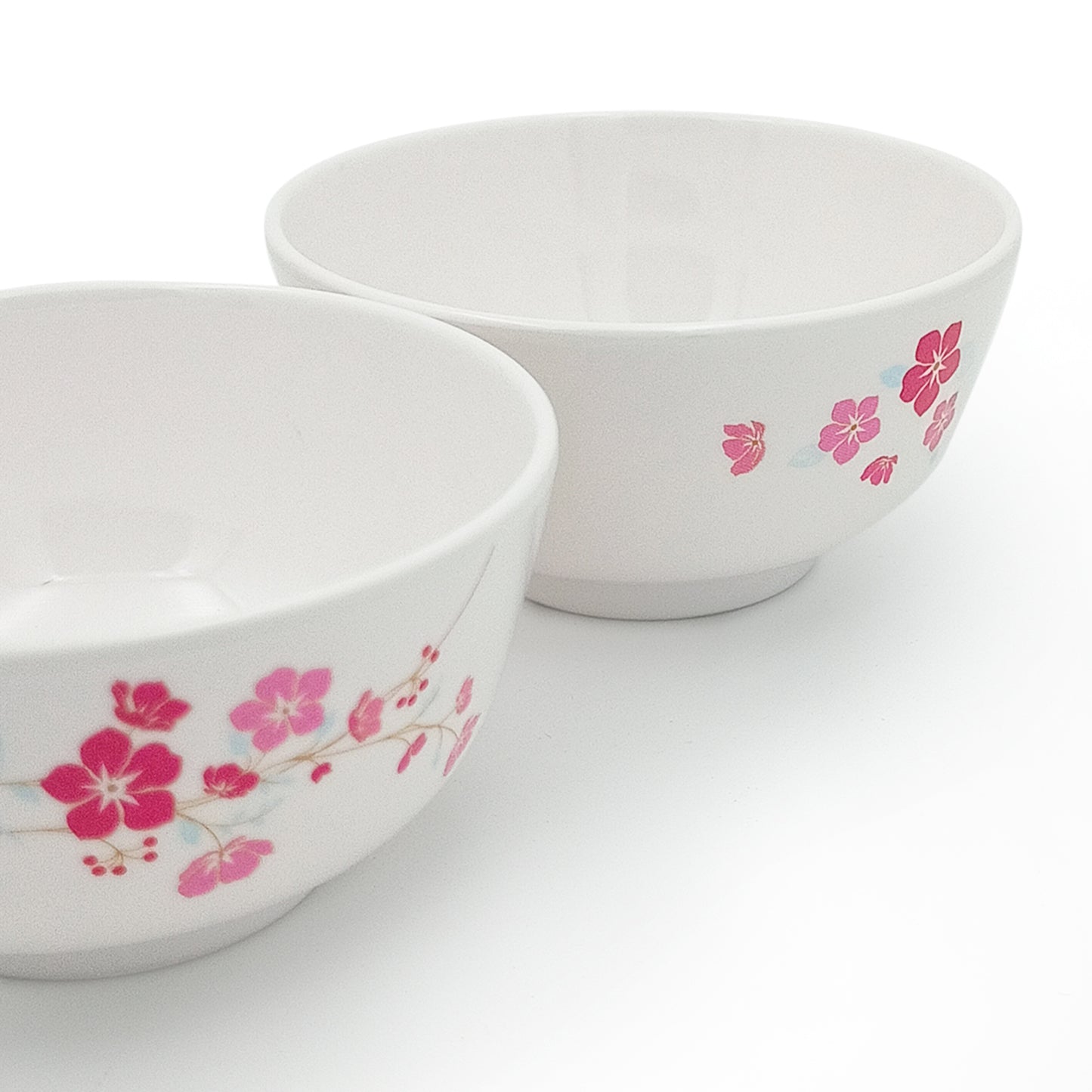 SUPERWARE | Pure Melamine | Bowl Set - Pink Aura 4" | 6 Nos. | Stain Free, Glazed Finish