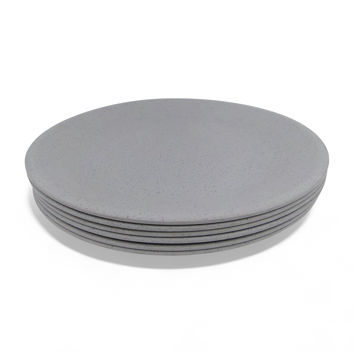 SUPERWARE | Pure Melamine | Round Small Plate Set - Jasper (7.5") | 6 Nos. | Stain Free, Glazed Finish