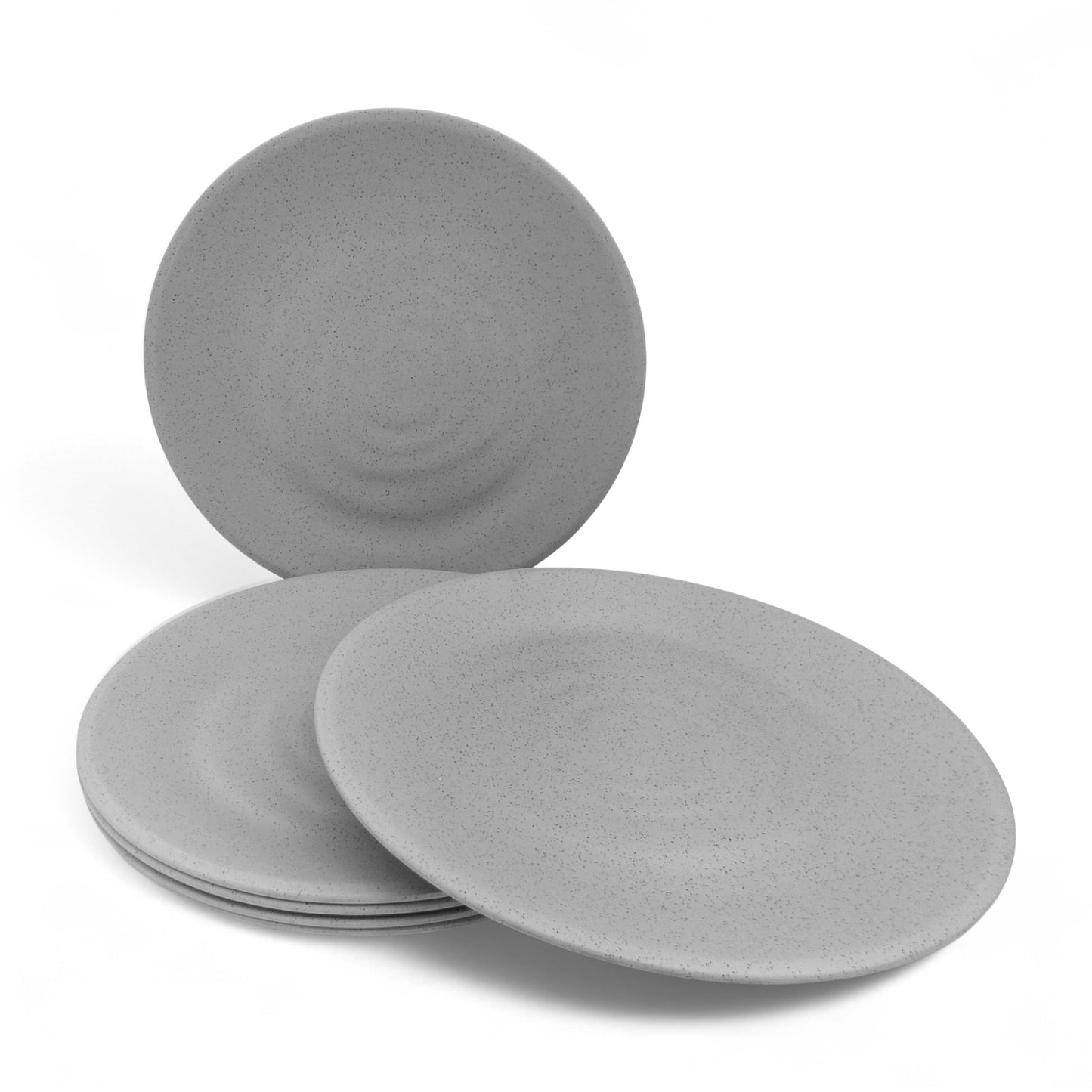 SUPERWARE | Pure Melamine | Round Dinner Plate Set - Jasper (11.0") | 6 Nos. | Stain Free, Glazed Finish