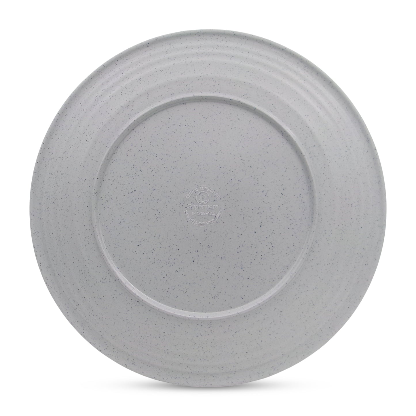SUPERWARE | Pure Melamine | Round Dinner Plate Set - Jasper (11.0") | 6 Nos. | Stain Free, Glazed Finish