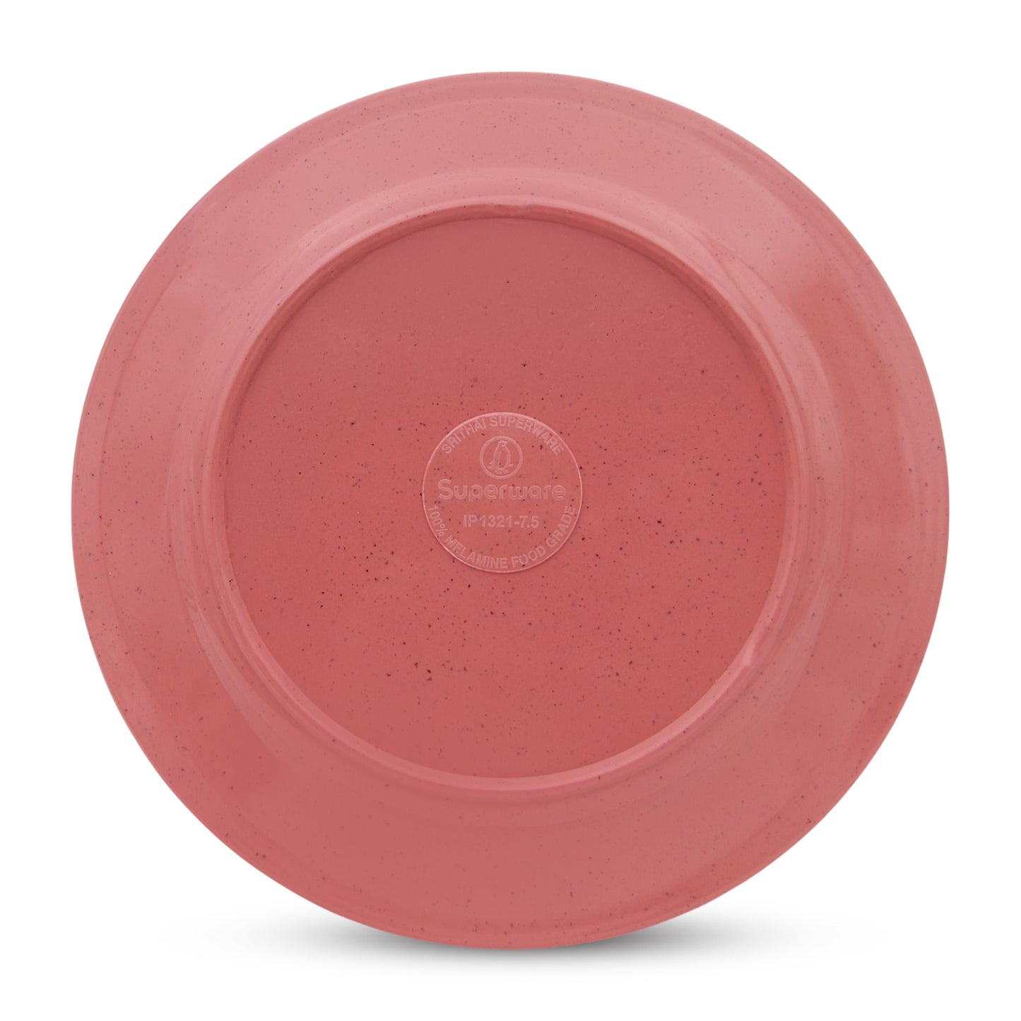 SUPERWARE | Pure Melamine | Classic Plus Dinner Plate Set - Pink Sand (11.0") | 6 Nos. | Stain Free, Glazed Finish