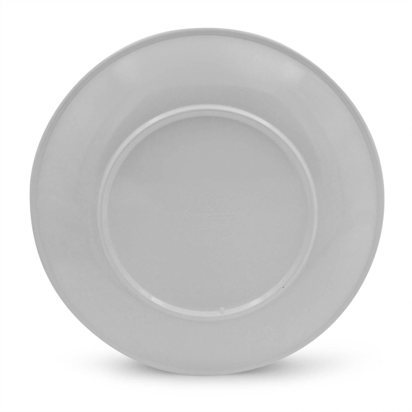 SUPERWARE | Pure Melamine | Buffet Plate Set – Rainbow (12.5”) | 6 Nos. | Stain Free, Glazed Finish