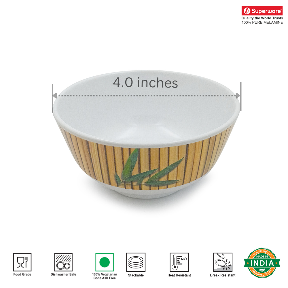 SUPERWARE, Bowl Set - BAMBOO | 6 Nos.