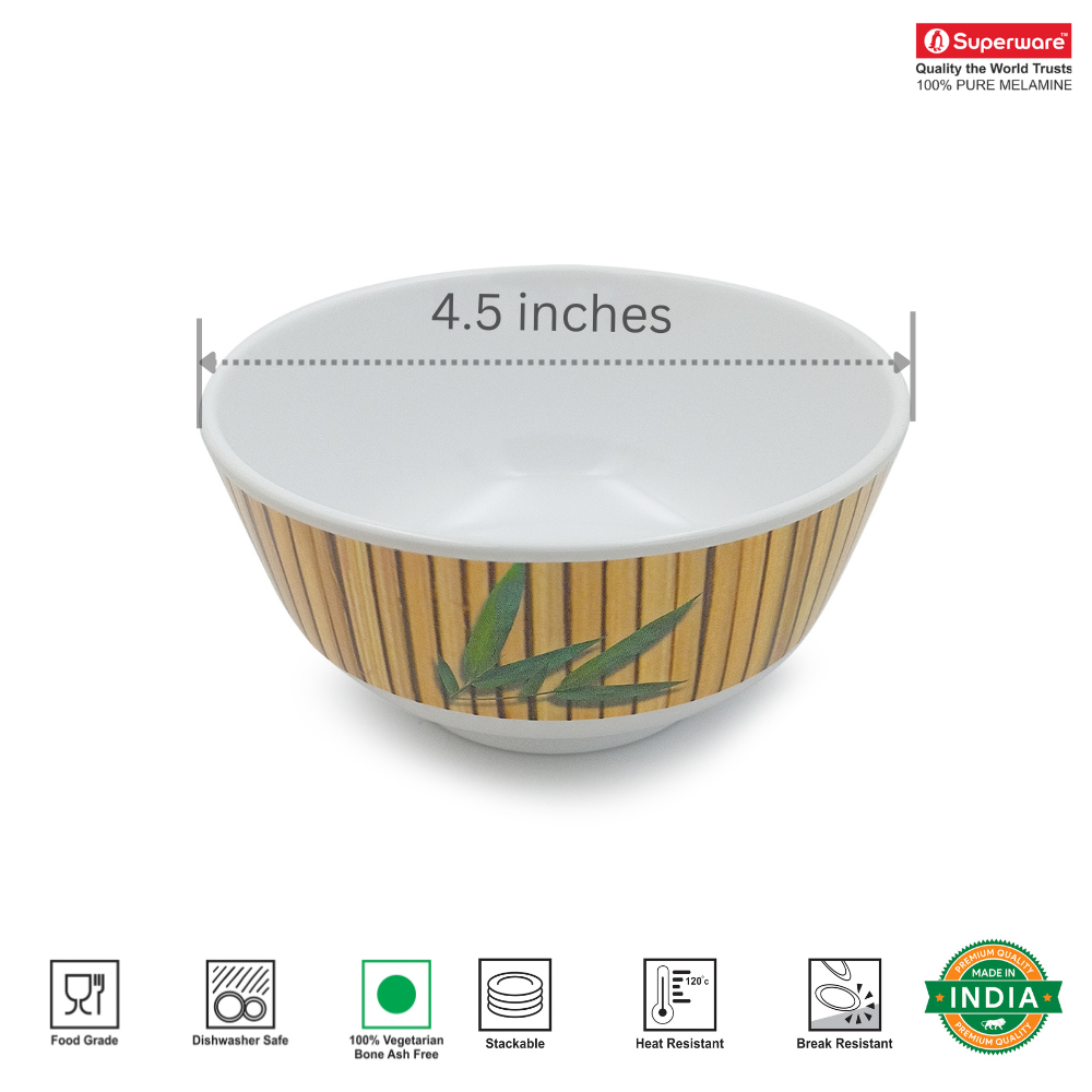 SUPERWARE, Bowl Set - BAMBOO | 6 Nos.
