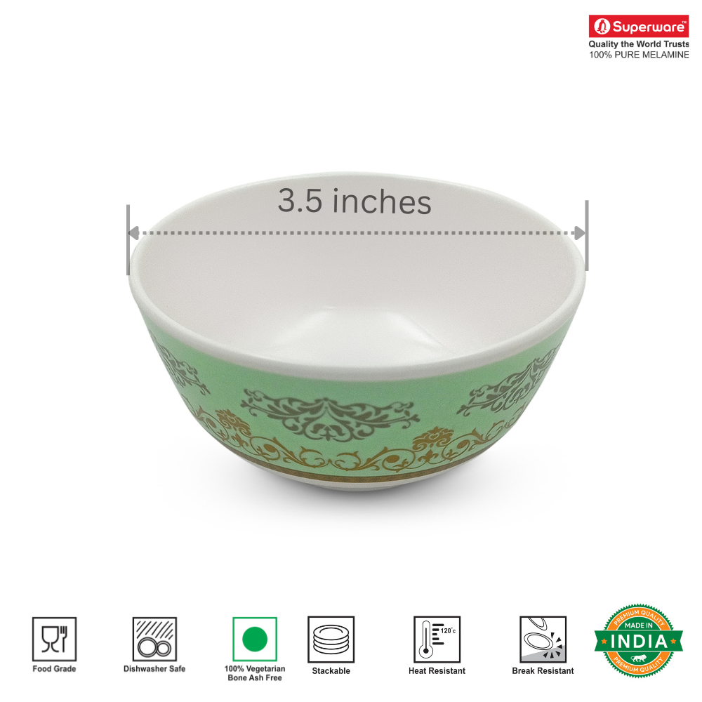 SUPERWARE, Bowl Set - JADE GARDEN | 6 Nos.