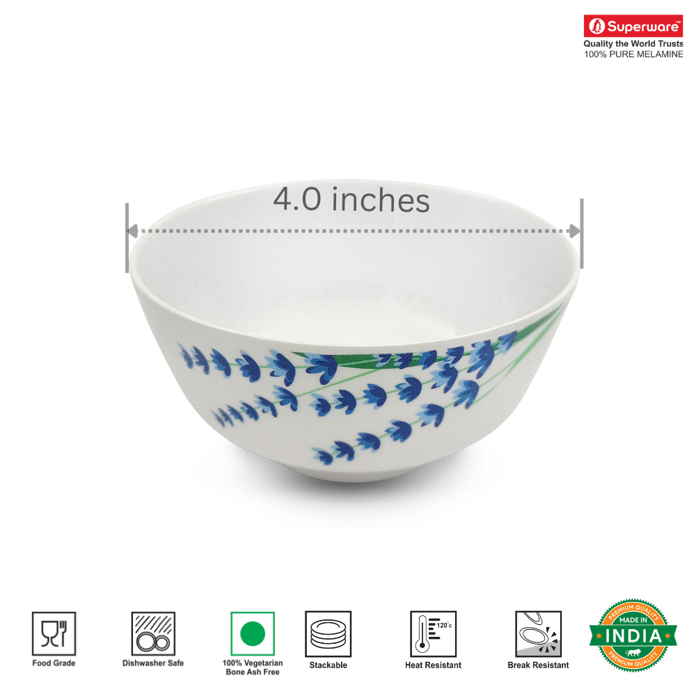 SUPERWARE, Bowl Set - LAVENDER | 6 Nos.