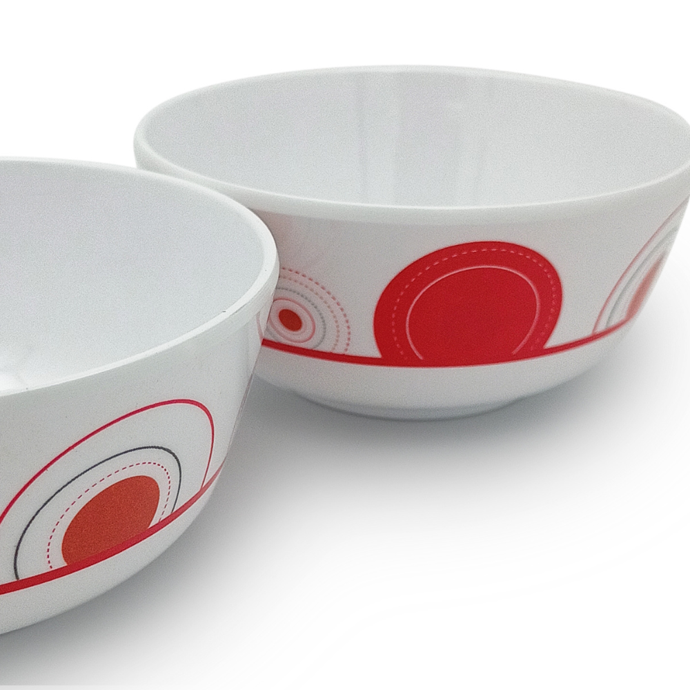 SUPERWARE, Bowl Set - PARK RED | 6 Nos.