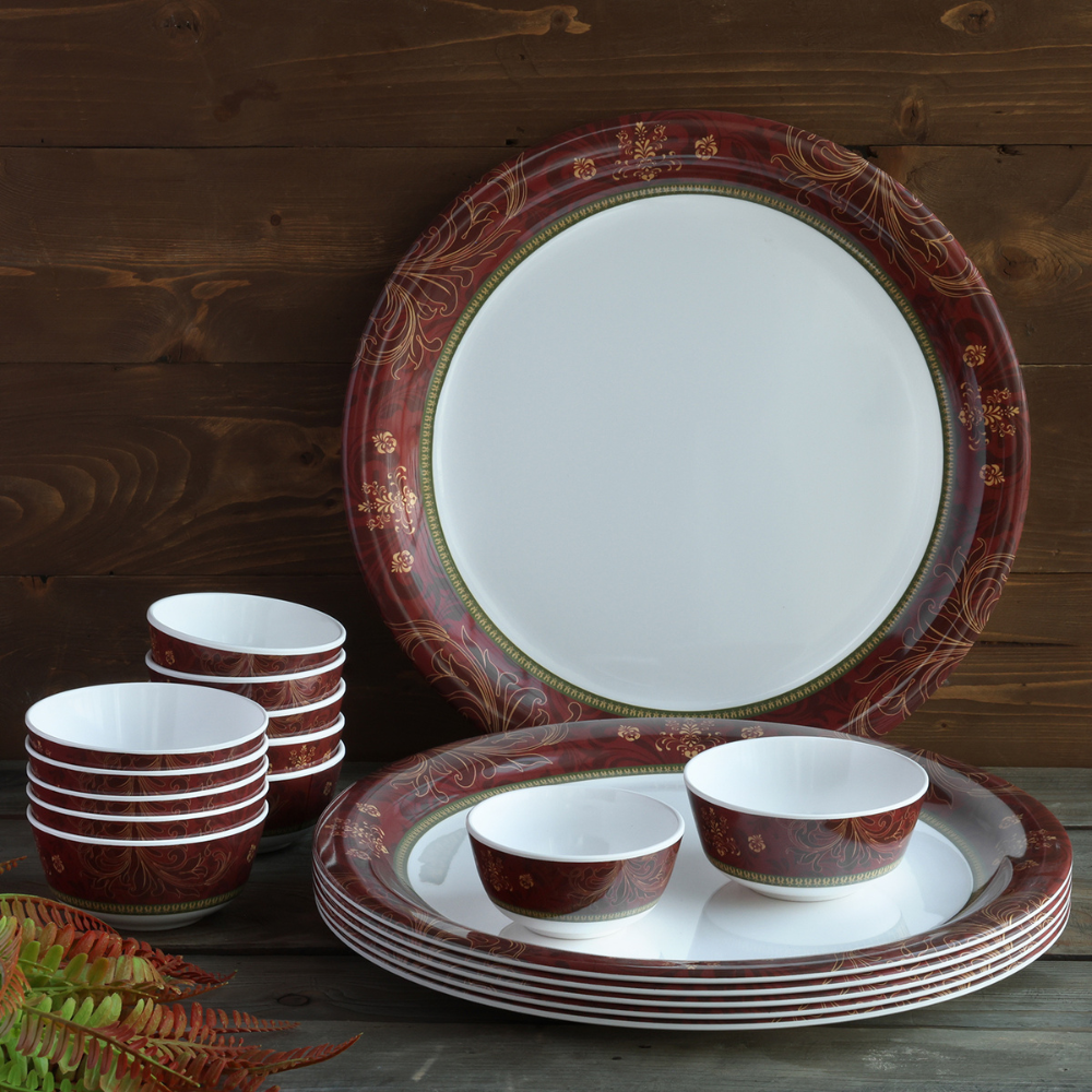 SUPERWARE, Buffet Set - ORNAMENTAL | Set Of 18 Pcs.