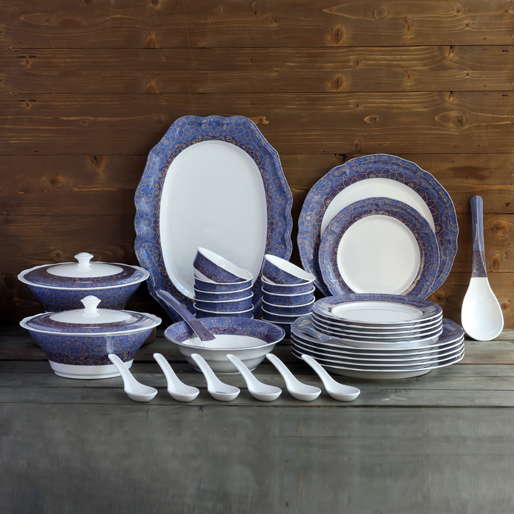 SUPERWARE, Dinner Set - GARDENIA FINNEZA | Set Of 38 Pcs.